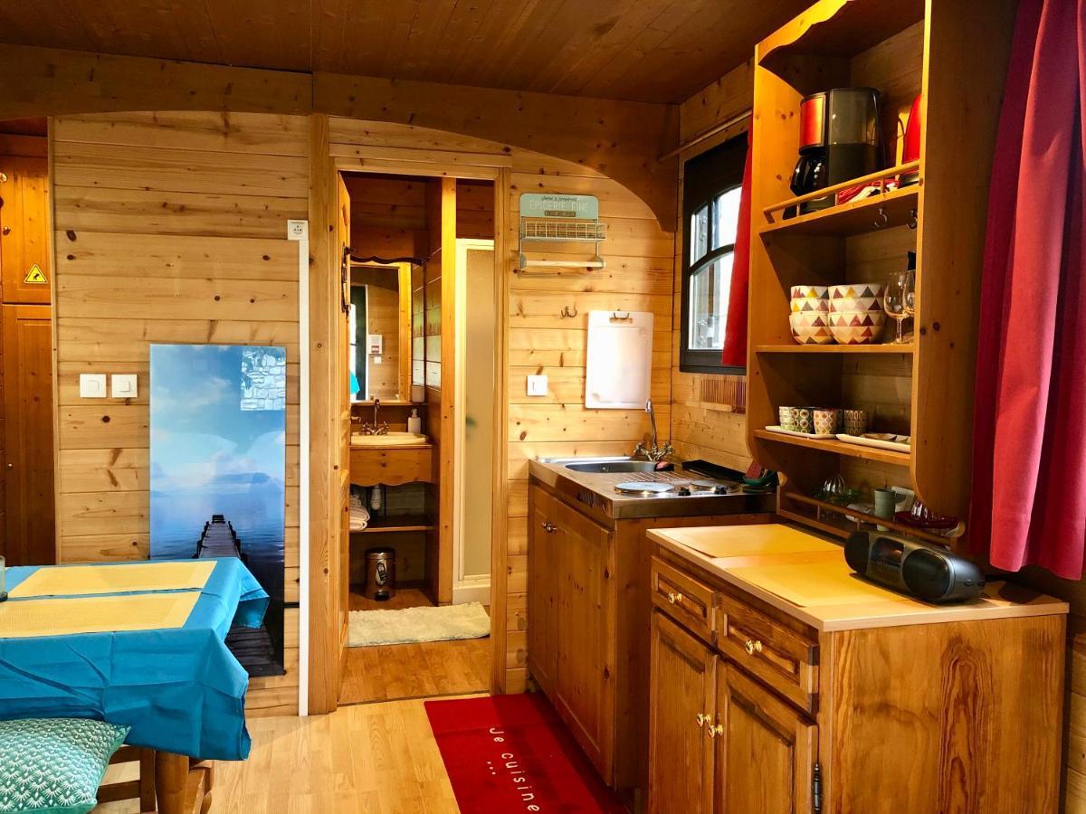Millygite Roulotte - 4 Seasons Chalet-On-Wheels Extérieur photo