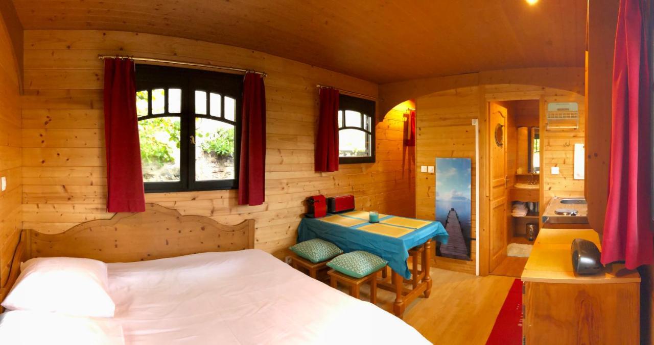 Millygite Roulotte - 4 Seasons Chalet-On-Wheels Extérieur photo