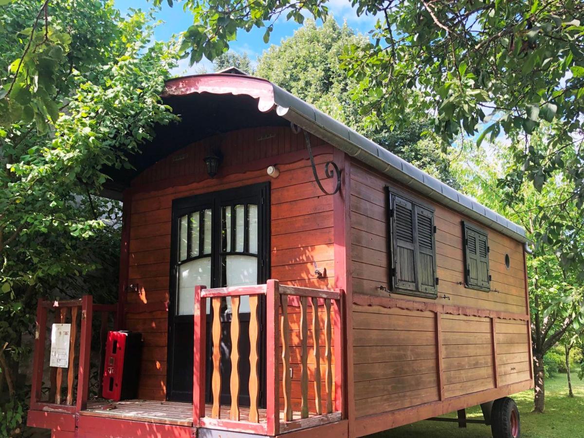 Millygite Roulotte - 4 Seasons Chalet-On-Wheels Extérieur photo